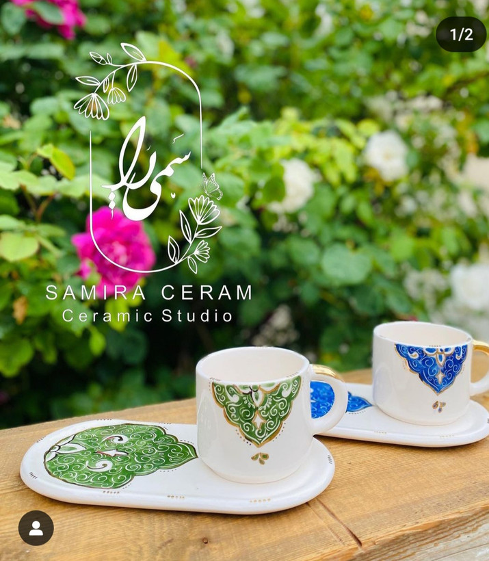 فنجان و زیری طرح سنتی