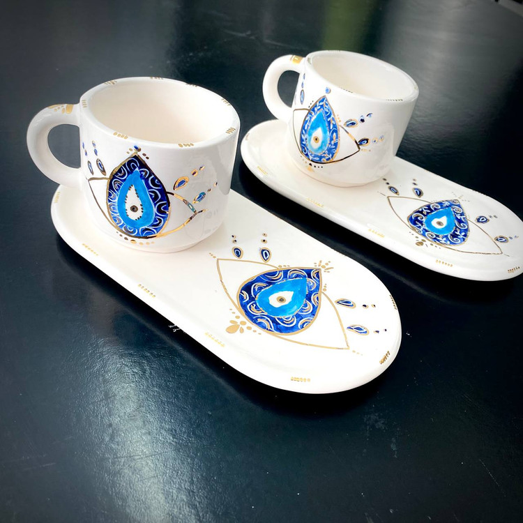 فنجان و زیری چشم نظر